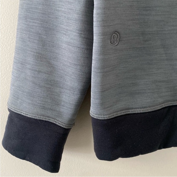 Lululemon Mens Revolution Crew Performance Stretch Pullover Grey Size L - Picture 12 of 15